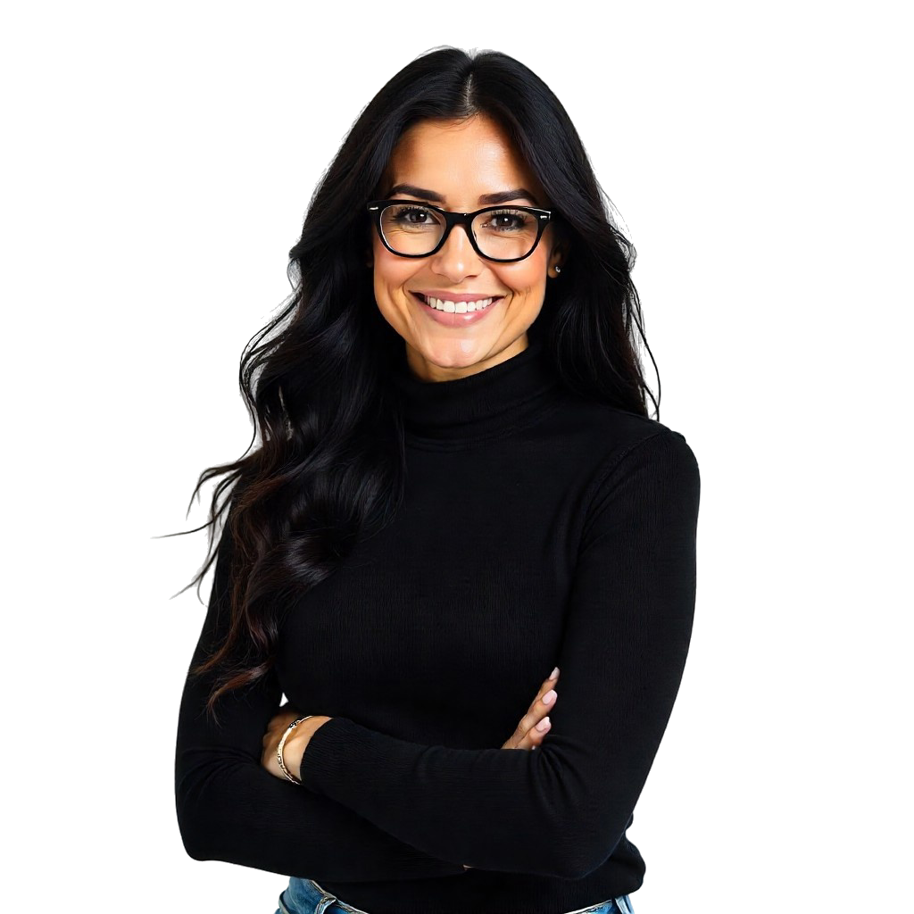 Professional woman with glasses